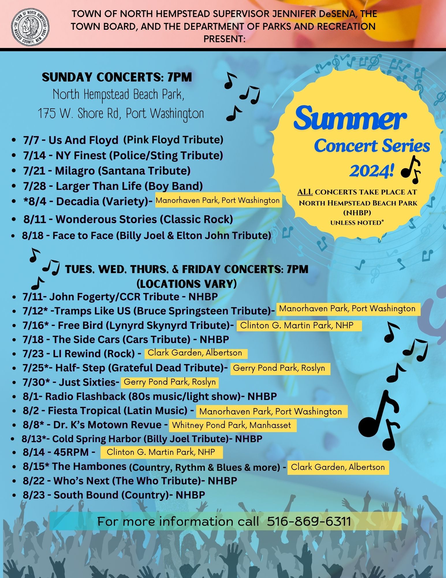 Town of North Hempstead Summer Events